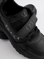 Baker by Ted Baker Boys Noir Back to School Dinosaur Trainers - Image 4 de 6