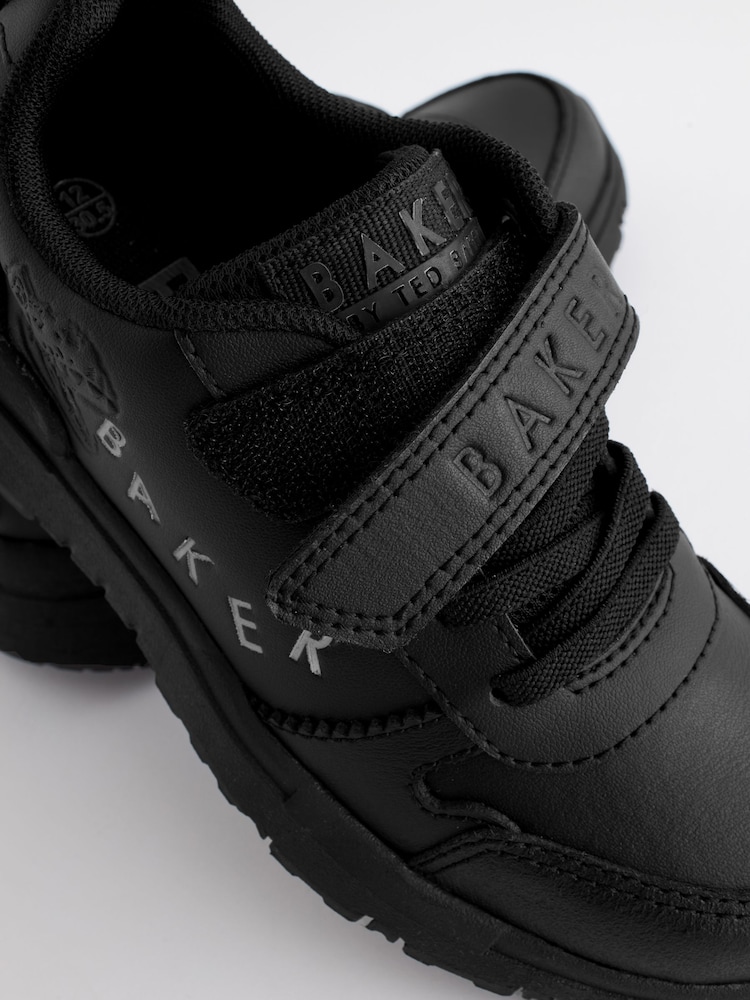 Baker by Ted Baker Boys Black Back to School Dinosaur Trainers - Image 4 of 6