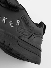 Baker by Ted Baker Boys Noir Back to School Dinosaur Trainers - Image 6 de 6