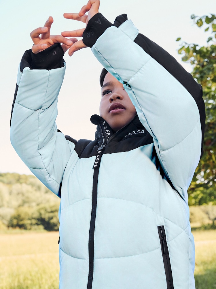 Padded Coat Ted Baker Powder Blue Coat Buy Baker By Ted Baker Blue