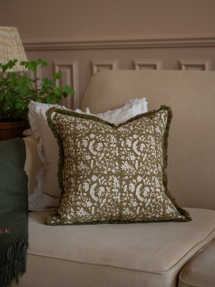 Ellenvale Interiors Sadie Vintage Floral Cushion Cover - Image 3 of 3