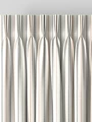 Laura Ashley Apricot Candy Stripe Made to Measure 100% Cotton Curtains - Image 5 of 9