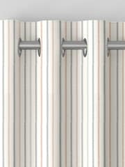 Laura Ashley Apricot Candy Stripe Made to Measure 100% Cotton Curtains - Image 7 of 9