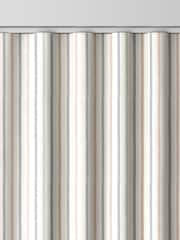 Laura Ashley Apricot Candy Stripe Made to Measure 100% Cotton Curtains - Image 8 of 9