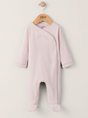 Mamas & Papas Little Brother/Sister 100% Cotton Sleepsuit - Image 1 of 3