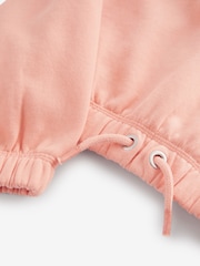 Peach Pink Cropped Hoodie (3-16yrs) - Image 8 of 8