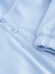 Blue Cropped Hoodie (3-16yrs) - Image 7 of 7