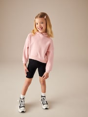 Pink Cropped Hoodie (3-16yrs) - Image 2 of 7