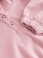 Pink Cropped Hoodie (3-16yrs) - Image 6 of 7