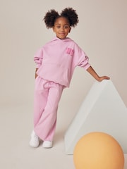 Pink Slogan Hoodie (3-16yrs) - Image 2 of 7