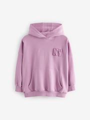 Pink Slogan Hoodie (3-16yrs) - Image 5 of 7