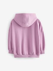 Pink Slogan Hoodie (3-16yrs) - Image 6 of 7