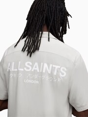 AllSaints Natural Underground Short Sleeve Shirt - Image 2 of 6