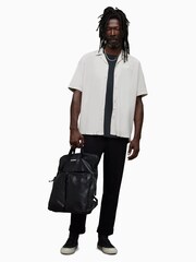 AllSaints Natural Underground Short Sleeve Shirt - Image 3 of 6