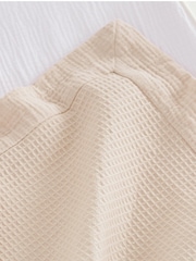 Cuddleco Cashmere Waffle Universal Crib/Co Sleeper Bedding Set - Image 6 of 7