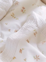 Cuddleco Cashmere Meadow Universal Crib/Co Sleeper Bedding Set - Image 6 of 7