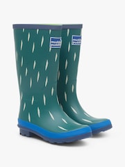 Muddy Puddles Green Puddlestomper Wellies - Image 2 of 3
