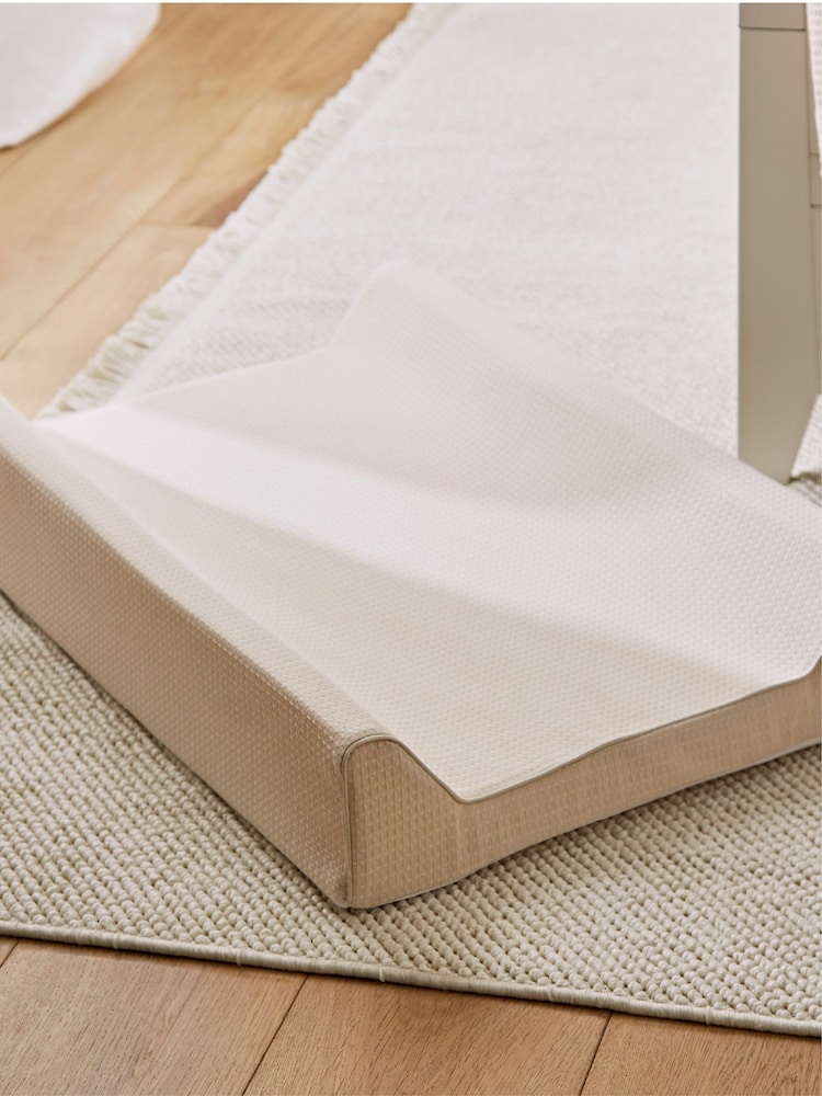 Cuddleco Cashmere Waffle Wedge Changing Mat - Image 2 of 6 Cuddleco Cashmere Waffle Wedge Changing Mat - Image 2 of 6
