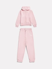 New Balance Pink Full Zip Hoodie & Joggers Set - Image 1 of 3