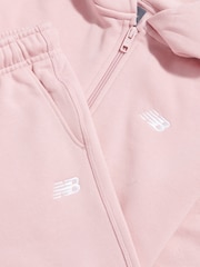 New Balance Pink Full Zip Hoodie & Joggers Set - Image 3 of 3