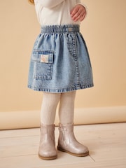 Denim Cargo 100% Cotton Skirt (3mths-7yrs) - Image 2 of 7