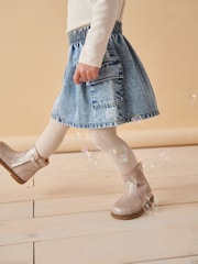 Denim Cargo 100% Cotton Skirt (3mths-7yrs) - Image 4 of 7