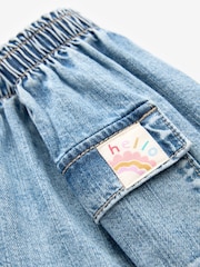 Denim Cargo 100% Cotton Skirt (3mths-7yrs) - Image 7 of 7