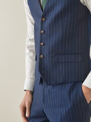 Joules Suit: Slim Fit Waistcoat - Image 4 of 5