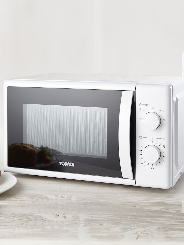 Tower White 20L 700W Microwave - Image 1 of 8