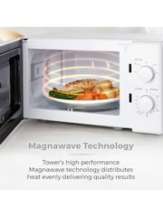 Tower White 20L 700W Microwave - Image 5 of 8