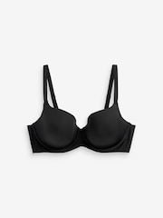 Black DD+ Floral Back Smoothing Ultimate Comfort Bra - Image 6 of 7