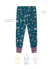 Muddy Puddles Green Thermal Baselayer Leggings - Image 4 of 4
