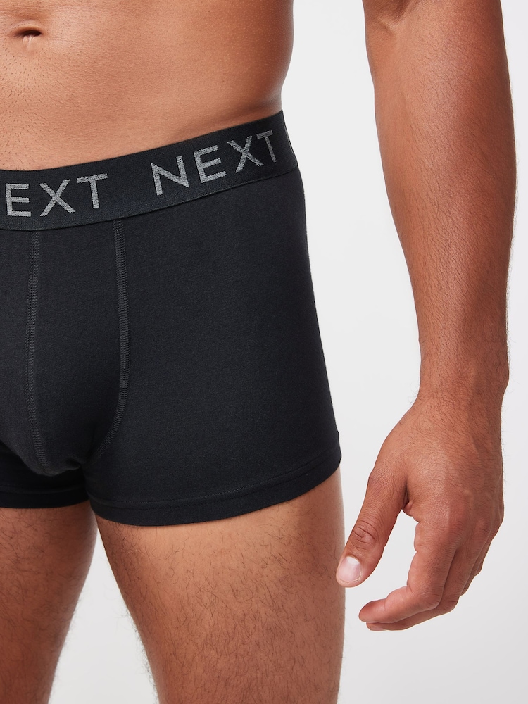 Black 4 Pack Hipster Boxers - Image 6 of 6