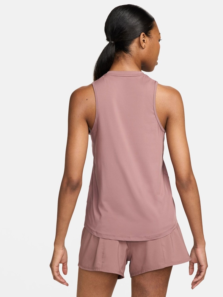 Коричневый - Майка Nike Dri-FIT One Classic - Изображение 2 из 6