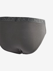Grey 4 pack Briefs - Image 6 of 7