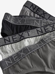 Grey 4 pack Briefs - Image 7 of 7