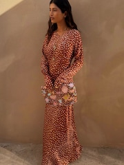Never Fully Dressed Brown Fawn Soho Dress - Image 3 of 4