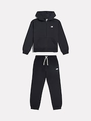 New Balance Black Full Zip Hoodie & Joggers Set - Image 1 of 3