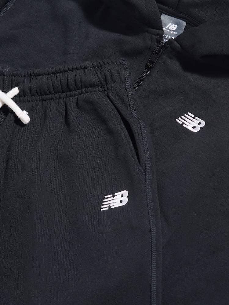 New Balance Black Full Zip Hoodie & Joggers Set - Image 3 of 3 New Balance Black Full Zip Hoodie & Joggers Set - Image 3 of 3