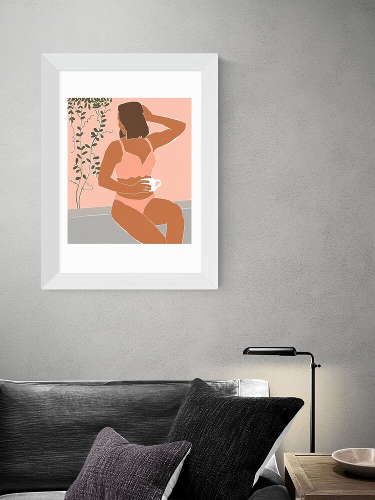 East End Prints Brown Morning Coffee Print by 83 Oranges - Image 4 of 4