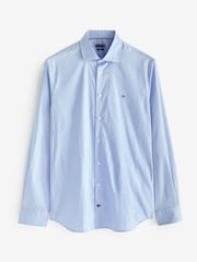 Tommy Hilfiger Blue Slim Fit Core Flex Poplin Shirt - Image 1 of 1