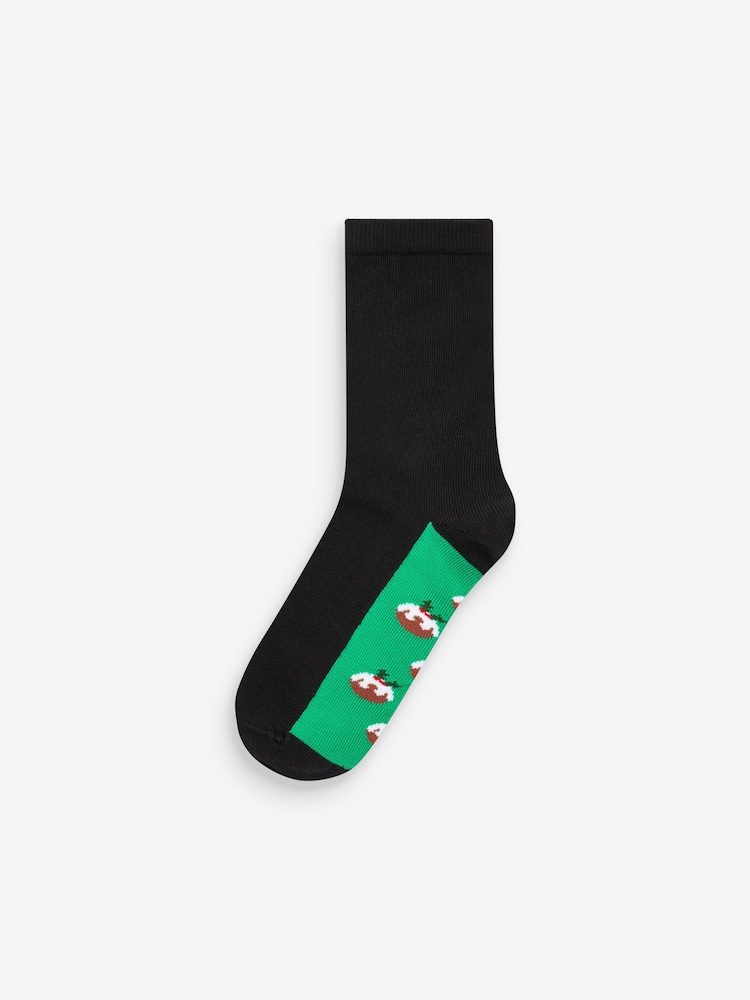 Christmas Footbed Character - Skarpetki o wysokiej zawartości bawełny, 5 par w opakowaniu zbiorczym - Image 4 of 6