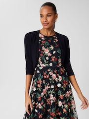 Hobbs Navy Blue Carrie Bolero - Image 1 of 4