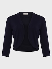 Hobbs Navy Blue Carrie Bolero - Image 4 of 4