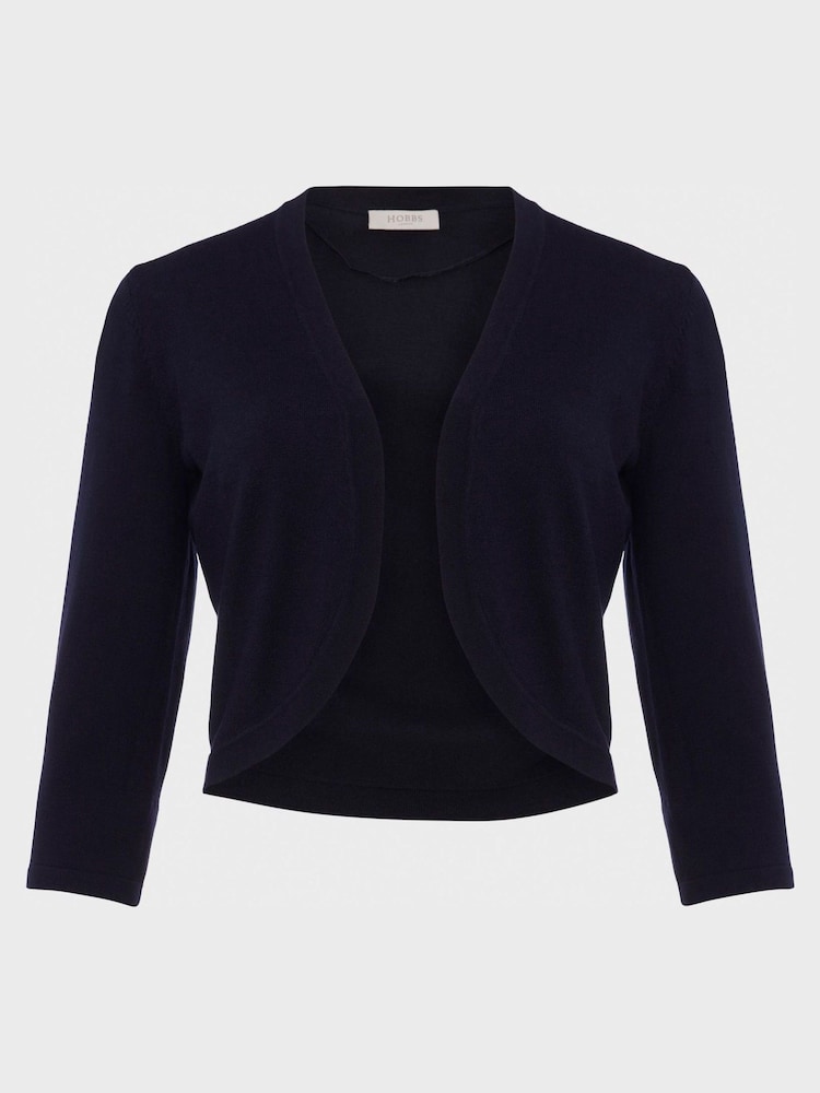 Hobbs Navy Blue Carrie Bolero - Image 4 of 4