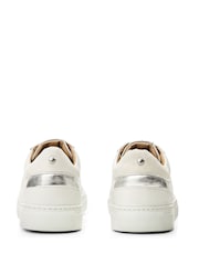 Moda in Pelle Ariba Flat Slab Lace-Up White Trainers - Image 3 of 4