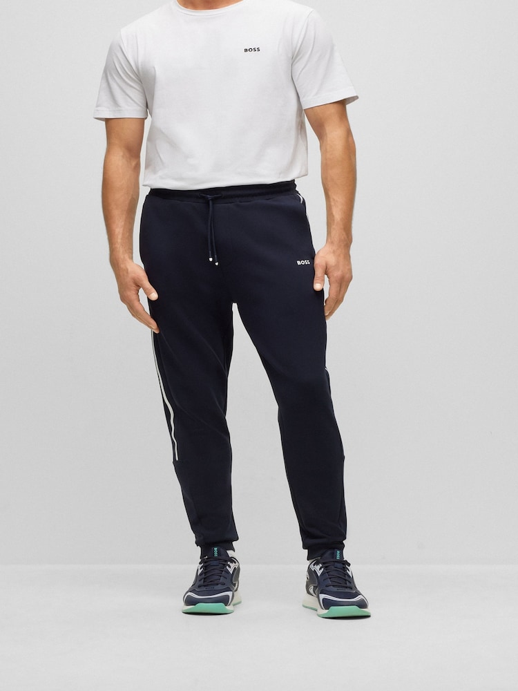 BOSS Blue Tape Detail Tracksuit Joggers - Image 1 of 6