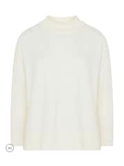 Yours Curve Cream Turtle Neck Jumper - Image 5 of 6