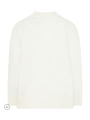 Yours Curve Cream Turtle Neck Jumper - Image 6 of 6