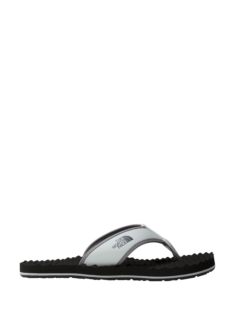 The North Face Black/Chrome Mens Base Camp Flip Flops - Image 2 of 7